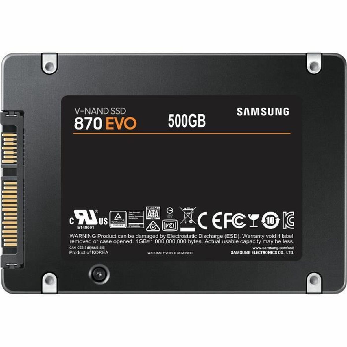 Hard Disk SSD Samsung 870 EVO 500 GB SSD 4 S7116806_2