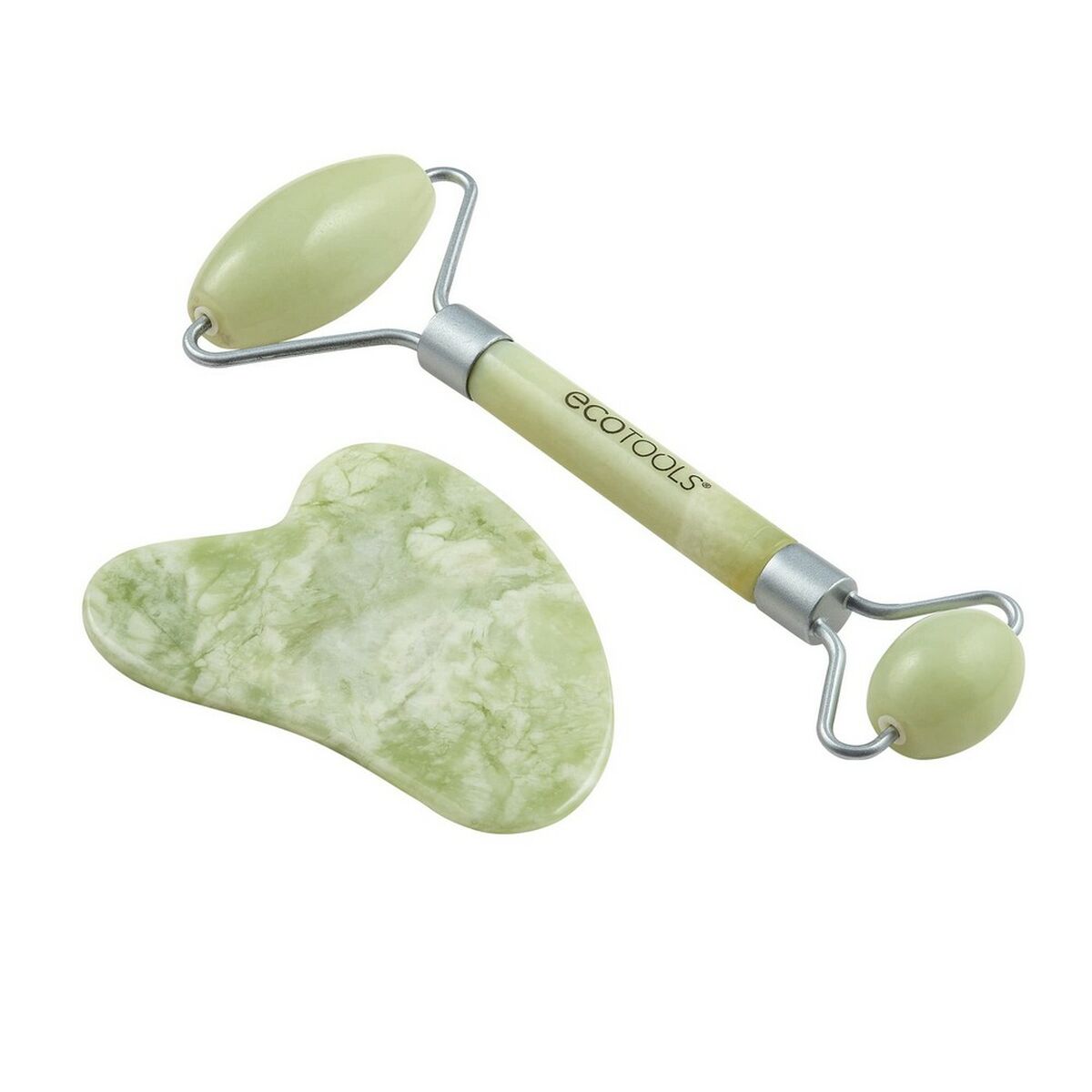 Trattamento Antietà Viso e Collo Ecotools Jade Jade Set 2 Pezzi 4 S0597496_2