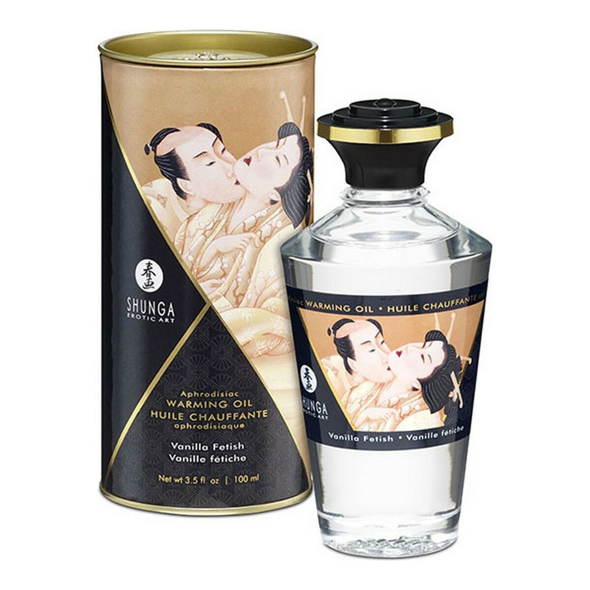 Olio per Massaggio Erotico Shunga Vanilla fetish 100 ml 2 M0406066_0