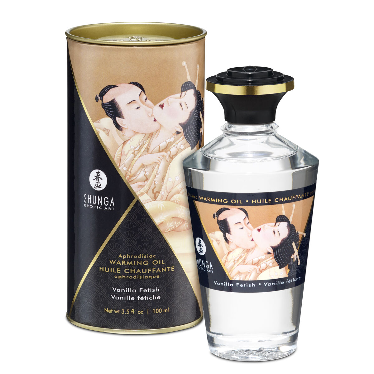 Olio per Massaggio Erotico Shunga Vanilla fetish 100 ml 3 M0406066_1