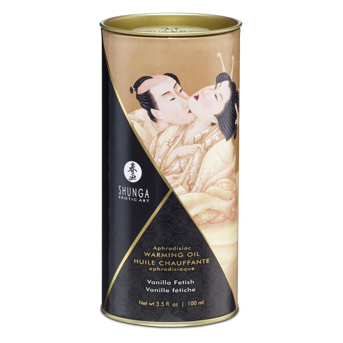 Olio per Massaggio Erotico Shunga Vanilla fetish 100 ml 4 M0406066_2