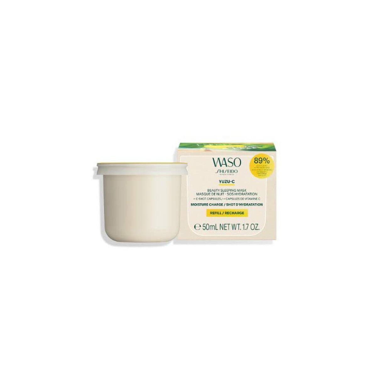 Maschera Idratante Notte Shiseido Waso C 50 ml Ricarica 2 S0597307_0