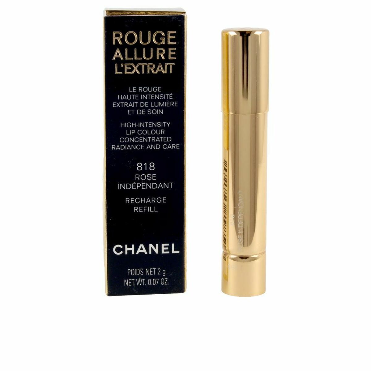 Rossetti Chanel Rouge Allure Extrait Rose Independant 818 Rose Independant 8 Nº 818 Rose Independant 2 g (1 Unità) 3 S0596744_1