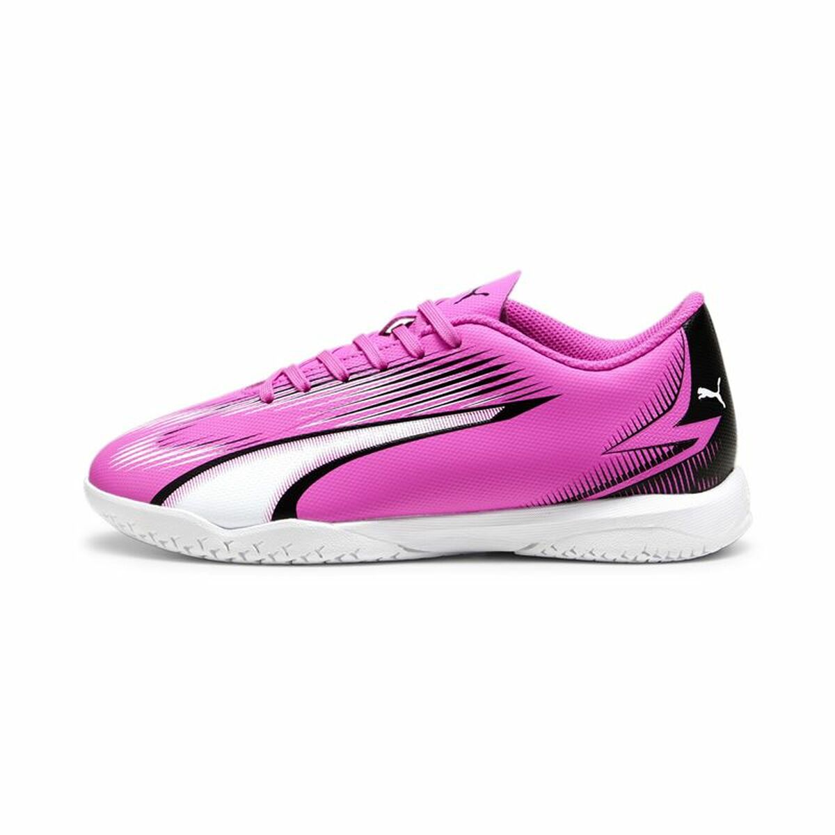 Scarpe da Calcio a 5 per Bambini Puma Ultra Play Bianco Rosa scuro Per bambini Unisex 2 S64137332_0