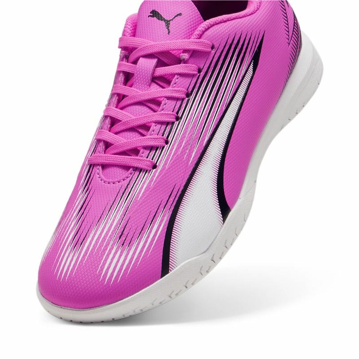 Scarpe da Calcio a 5 per Bambini Puma Ultra Play Bianco Rosa scuro Per bambini Unisex 5 S64137332_3