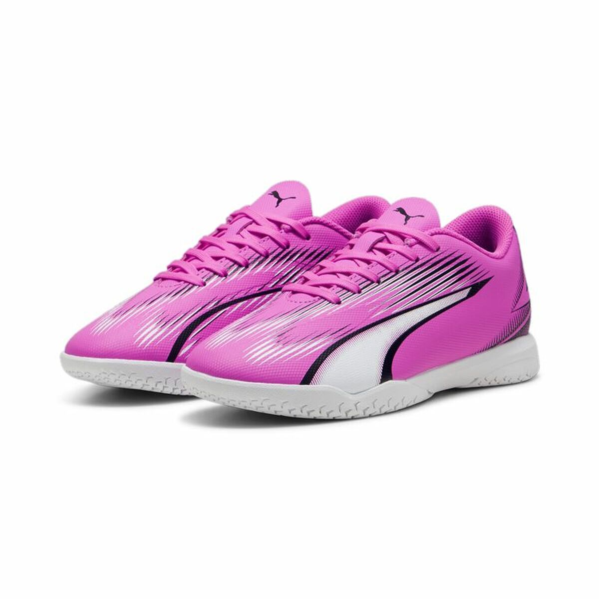 Scarpe da Calcio a 5 per Bambini Puma Ultra Play Bianco Rosa scuro Per bambini Unisex 6 S64137332_4
