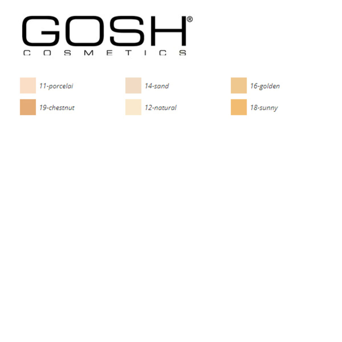 Base per Trucco Fluida X-Ceptional Wear Gosh Copenhagen (35 ml) 8 S0574209_6