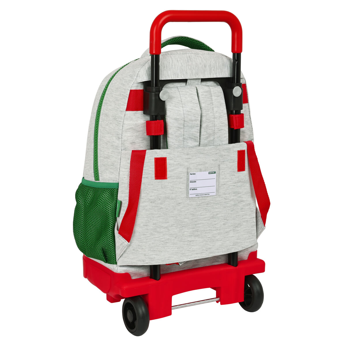 Trolley per la Scuola Benetton Pop Grigio (33 x 45 x 22 cm) 3 S4308061_1