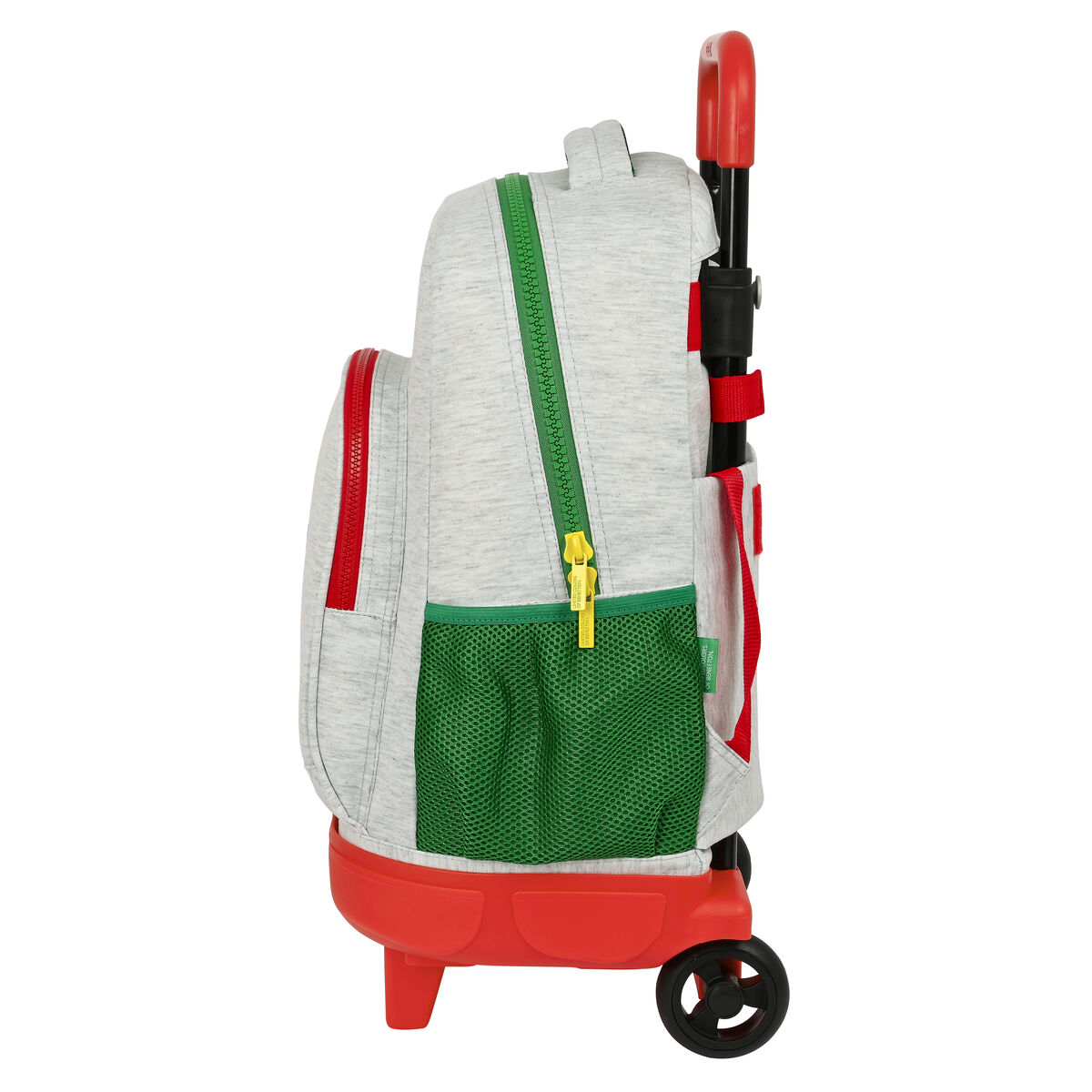 Trolley per la Scuola Benetton Pop Grigio (33 x 45 x 22 cm) 4 S4308061_2