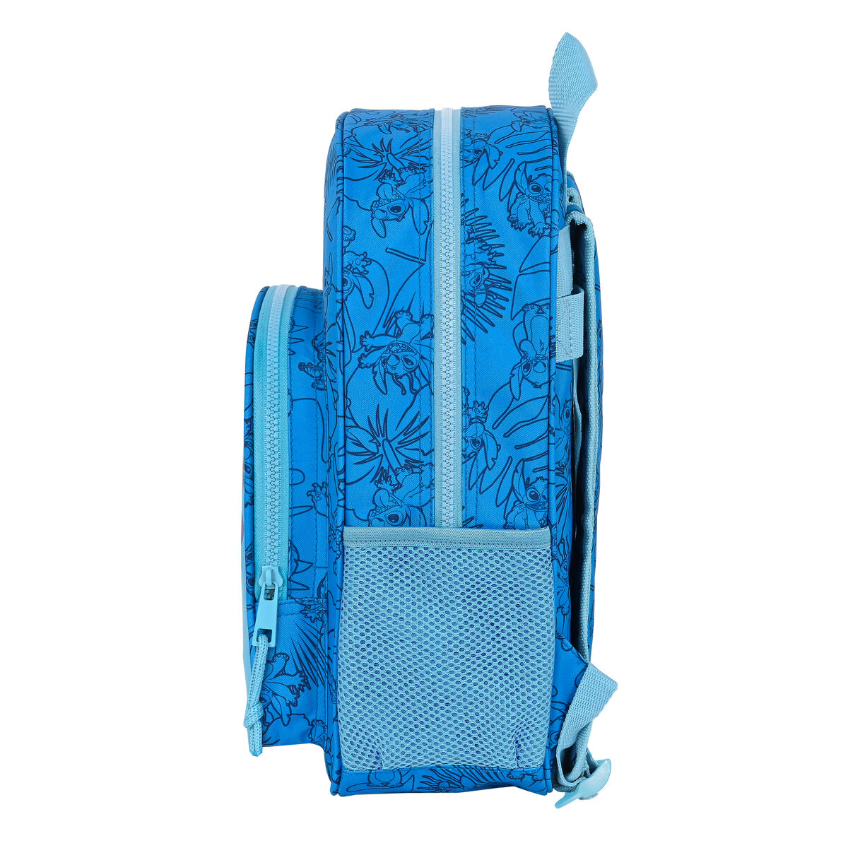 Zaino Scuola Stitch Azzurro 26 x 34 x 11 cm 3 S4308516_1