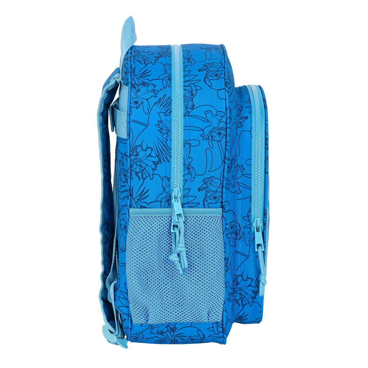 Zaino Scuola Stitch Azzurro 32 X 38 X 12 cm 4 S4308519_2