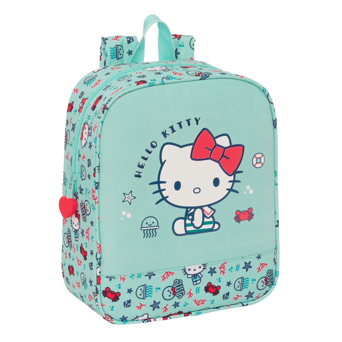 Zaino per Bambini Hello Kitty Sea lovers Turchese 22 x 27 x 10 cm 2 S4309381_0