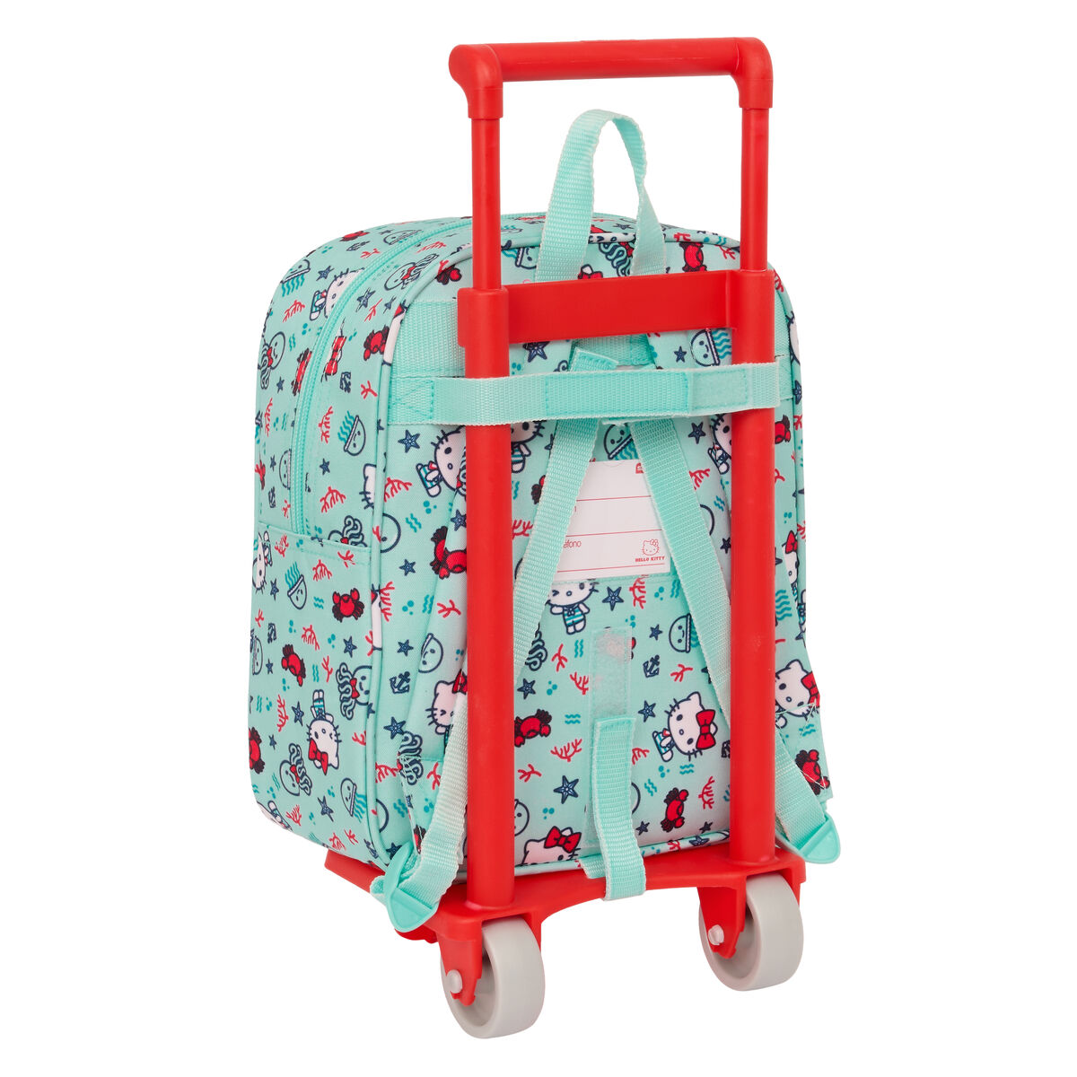 Trolley per la Scuola Hello Kitty Sea lovers Turchese 22 x 27 x 10 cm 3 S4309383_1