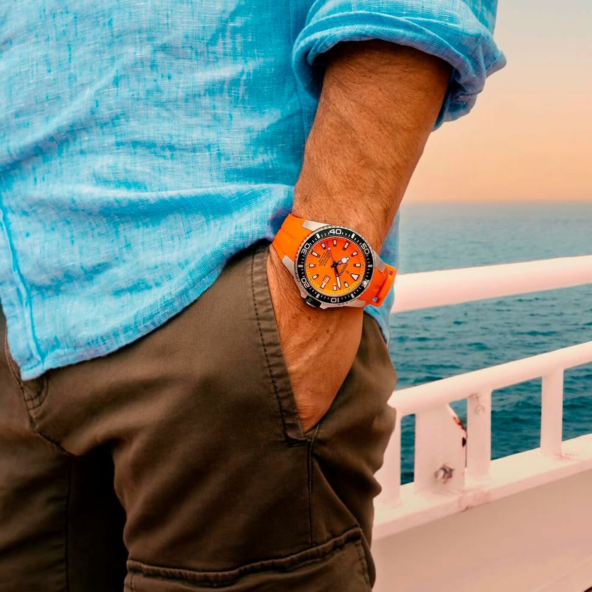 Orologio Uomo Festina F20664/4 Arancio 3 S7286603_1