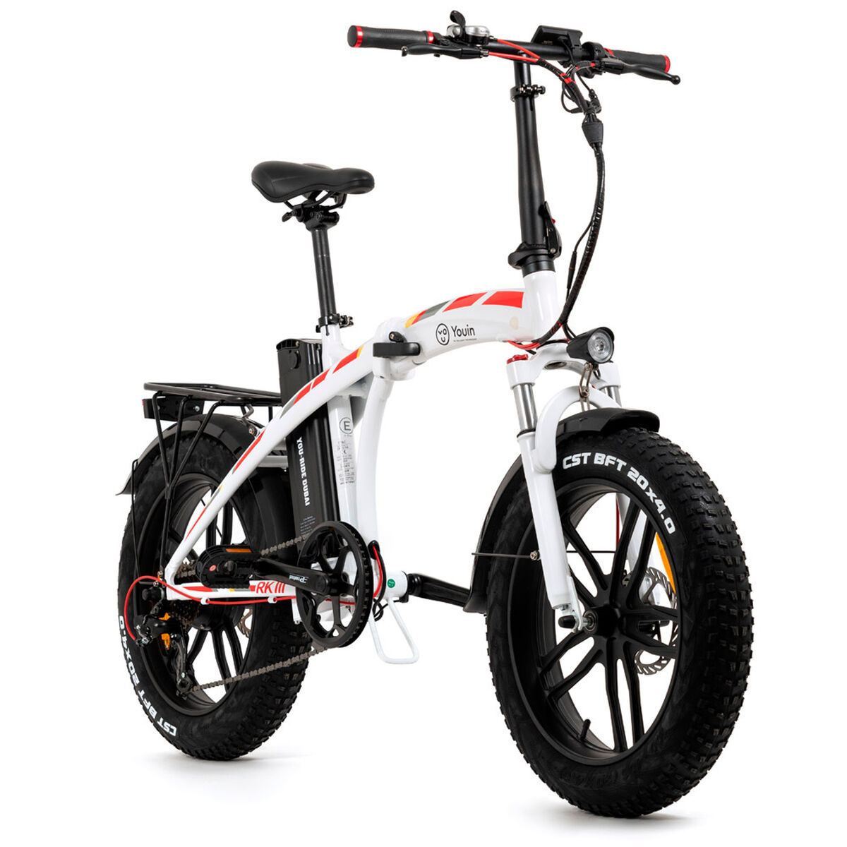 Bicicletta Elettrica Youin BK1600W DUBAI Bianco 250 W 10000 mAh 20" 2 S0440923_0