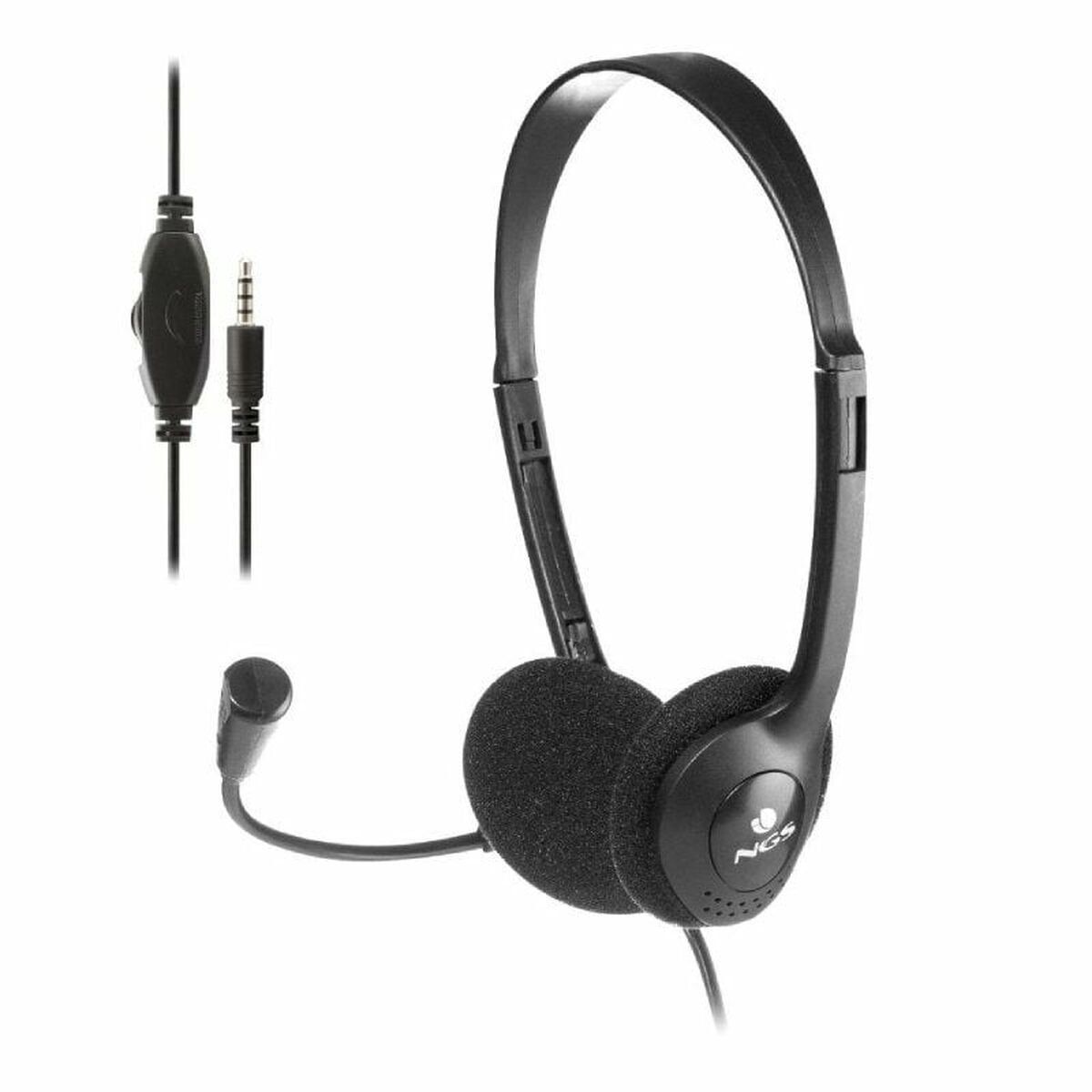 Auricolari con Microfono NGS MS103MAX Nero 2 S0460576_0