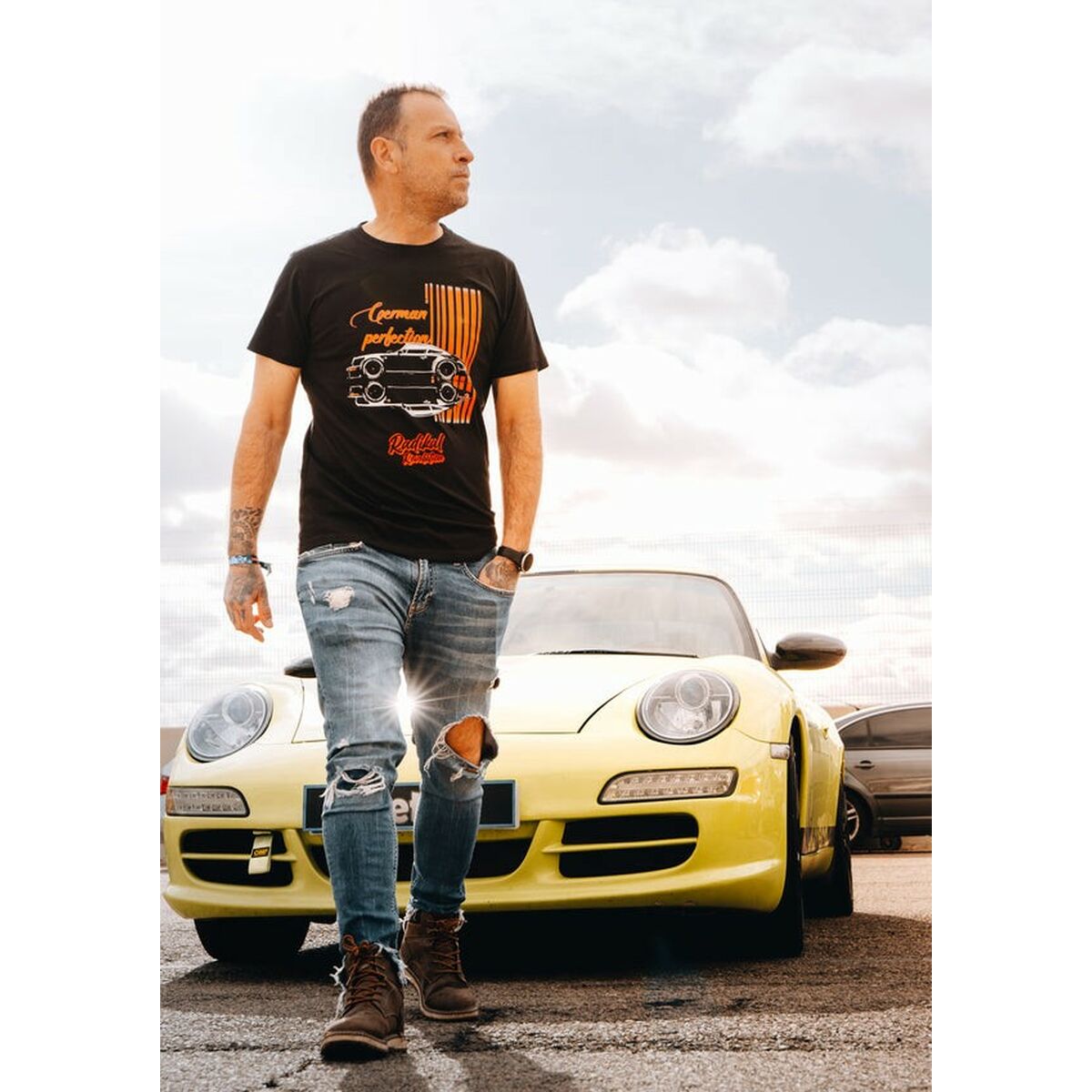 Maglia a Maniche Corte Uomo RADIKAL GERMAN PERFECTION Nero S 3 S37115496_1