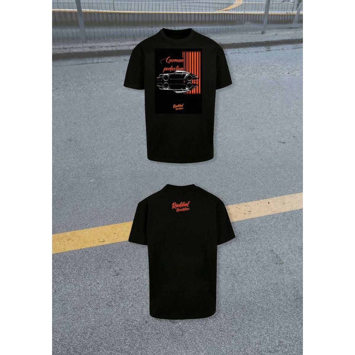 Maglia a Maniche Corte Uomo RADIKAL GERMAN PERFECTION Nero S 6 S37115496_4
