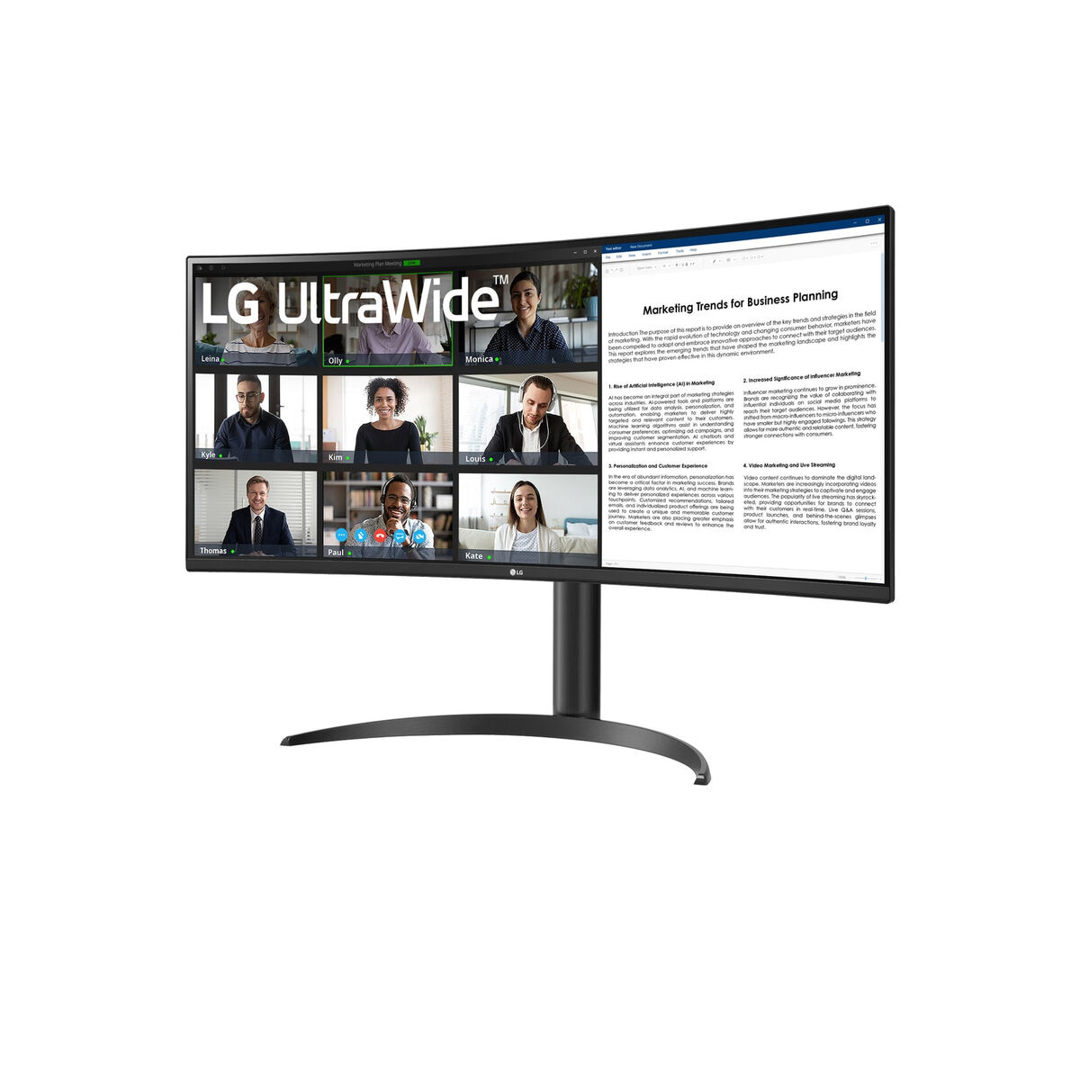 Monitor LG 34WR50QK-B 34" 4K Ultra HD LCD Wide Quad HD 9 S55297424_7