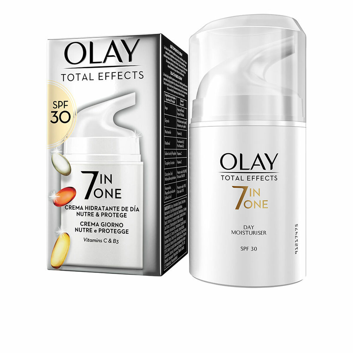 Crema Giorno Idratante Olay Total Effects Spf 30 50 ml Nutrire 7 in 1 2 S0556939_0