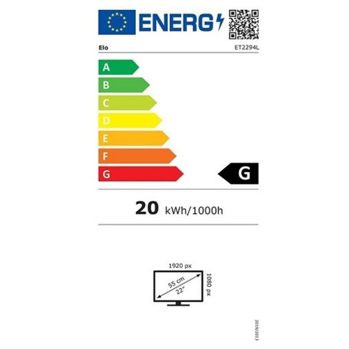 Monitor Elo Touch Systems 2294L Full HD 21,5" 60 Hz 8 S55068385_6