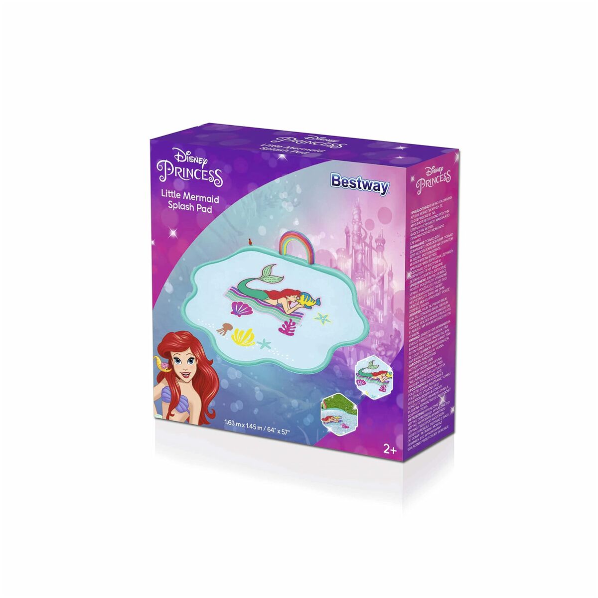 Bestway Piscina Spruzzatore Sirenetta 163x145 cm +2 Anni Giardino 09107 6 D1400928_4