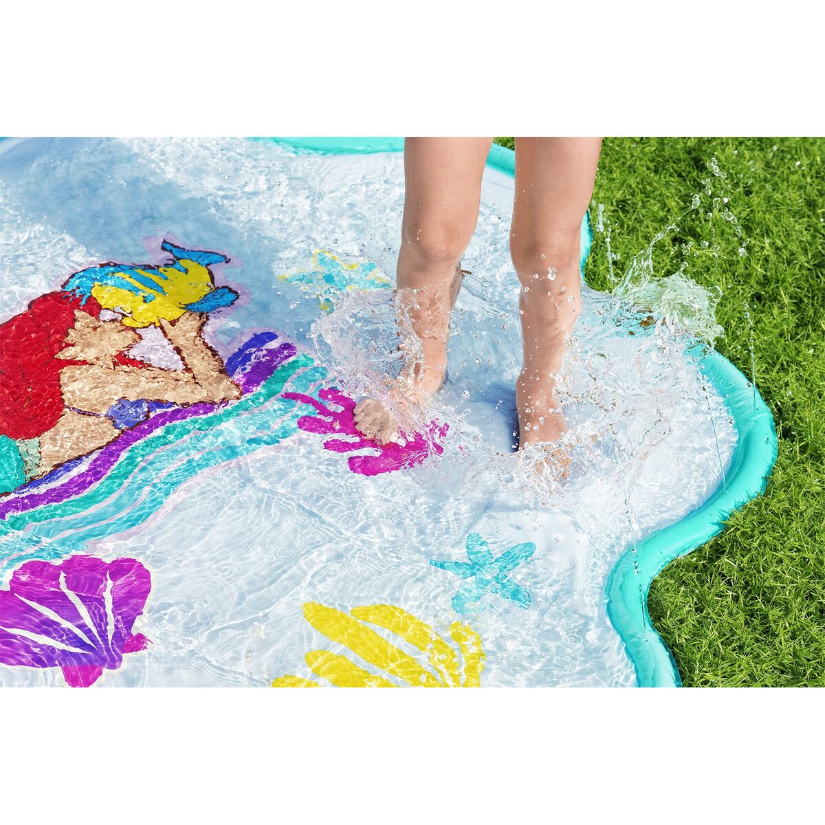Bestway Piscina Spruzzatore Sirenetta 163x145 cm +2 Anni Giardino 09107 15 D1400928_13