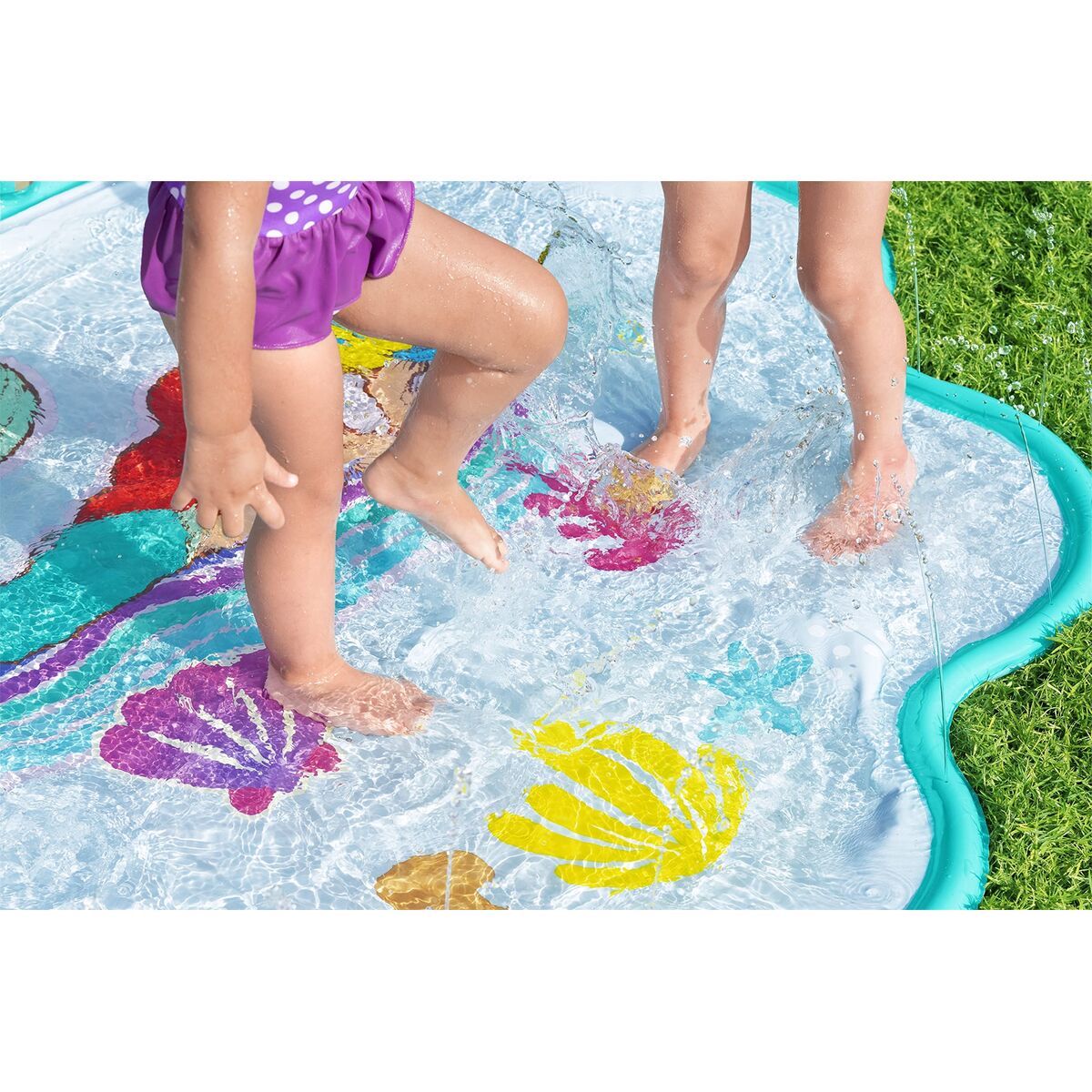 Bestway Piscina Spruzzatore Sirenetta 163x145 cm +2 Anni Giardino 09107 14 D1400928_12