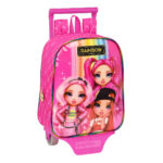 Trolley per la Scuola Rainbow High Fucsia (22 x 28 x 10 cm) |...