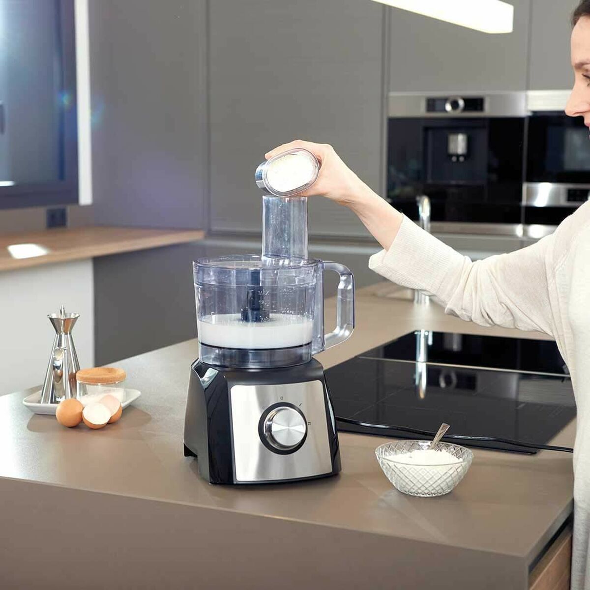 Robot da Cucina Black & Decker BXFPA1200E Acciaio 1200 W 1,5 L (Ricondizionati B) 6 V0710073_4