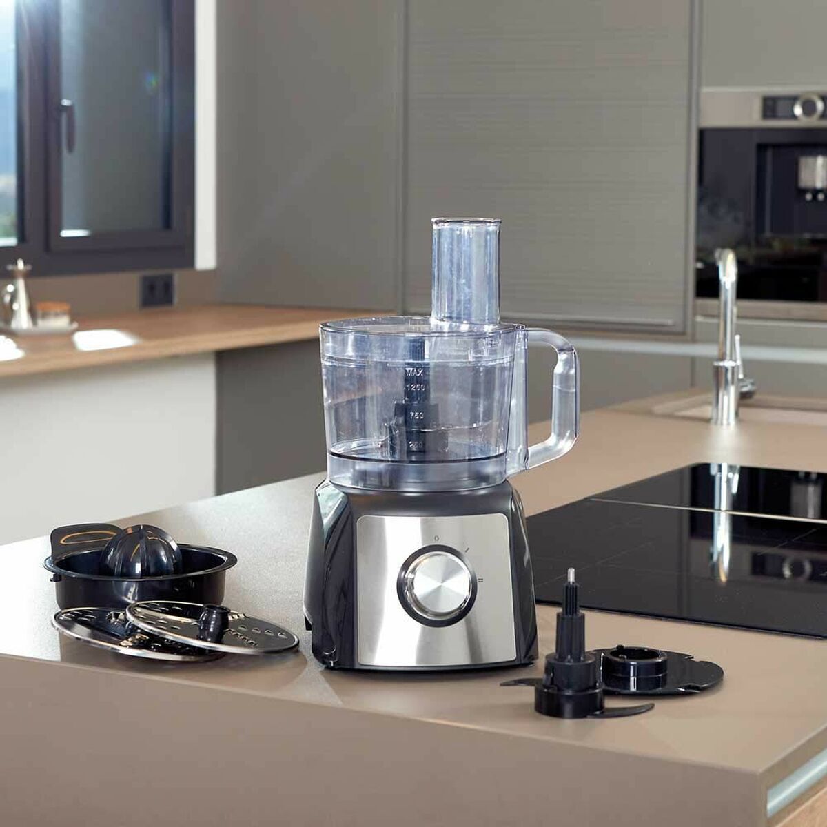 Robot da Cucina Black & Decker BXFPA1200E Acciaio 1200 W 1,5 L (Ricondizionati B) 4 V0710073_2
