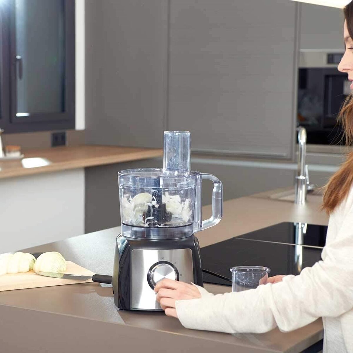 Robot da Cucina Black & Decker BXFPA1200E Acciaio 1200 W 1,5 L (Ricondizionati B) 18 V0710073_16