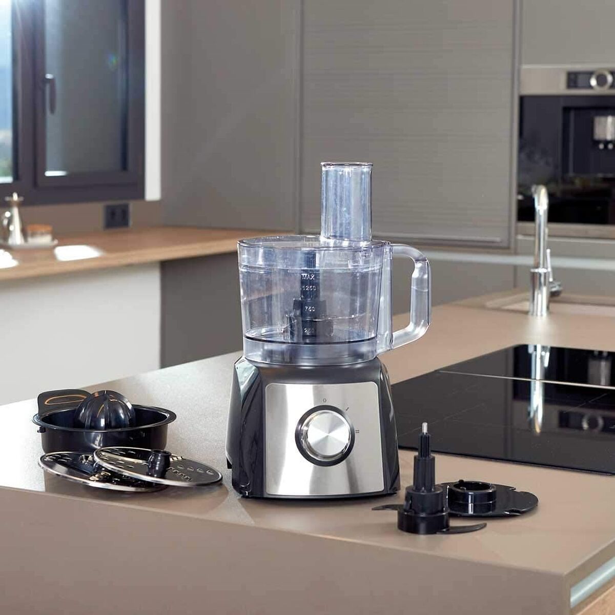 Robot da Cucina Black & Decker BXFPA1200E Acciaio 1200 W 1,5 L (Ricondizionati B) 22 V0710073_20