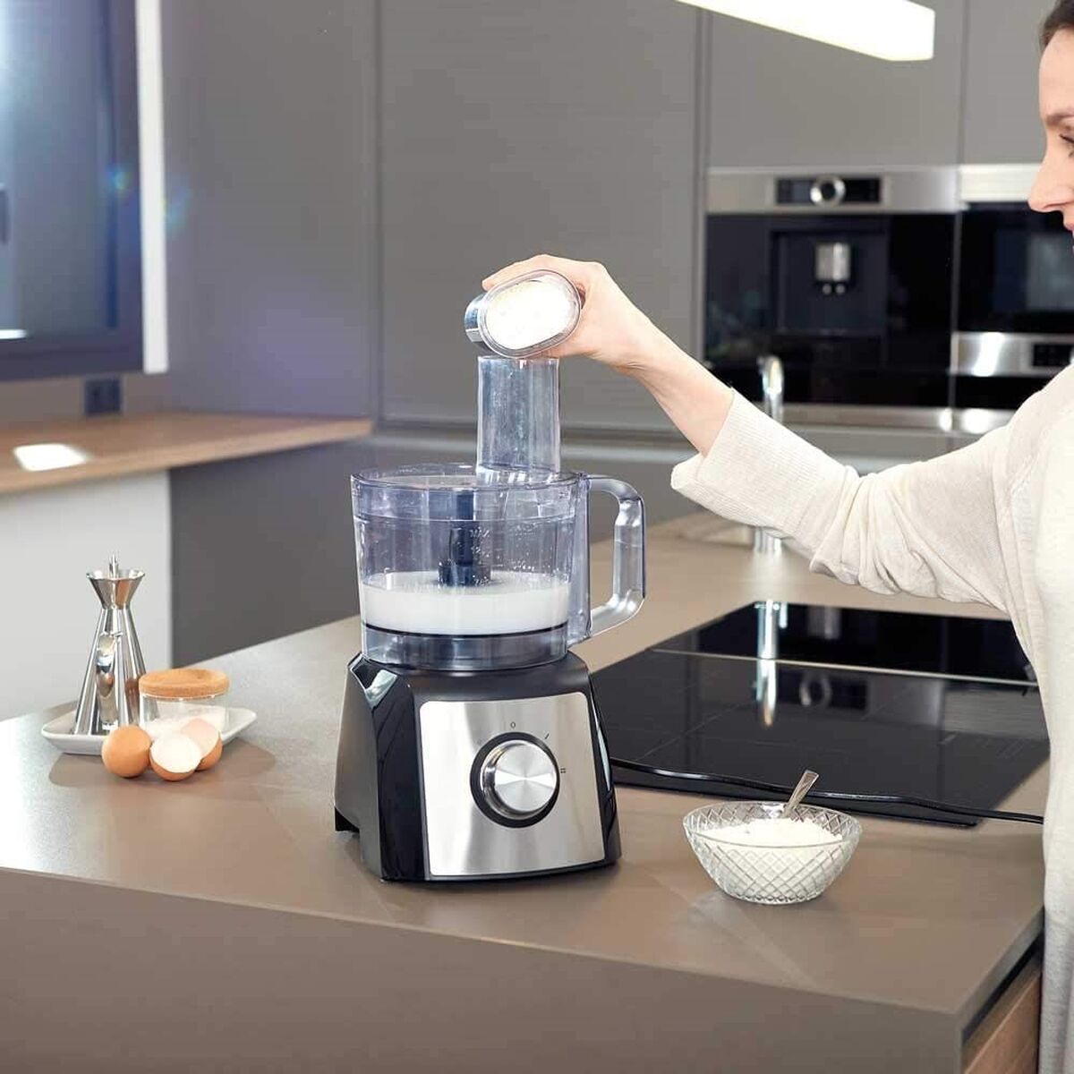 Robot da Cucina Black & Decker BXFPA1200E Acciaio 1200 W 1,5 L (Ricondizionati B) 23 V0710073_21