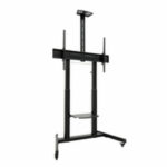 Supporto TV da terra con ruote TooQ FS20406HM-B 60" 100" 120... - immagine 2