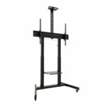 Supporto TV da terra con ruote TooQ FS20406HM-B 60" 100" 120... - immagine 5