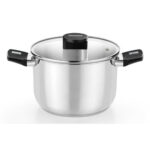 Casseruola con coperchio Monix M240230 Nero Ø 30 cm... - immagine 3