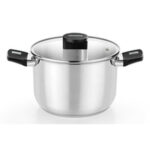 Casseruola con coperchio Monix M240230 Nero Ø 30 cm... - immagine 4