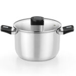 Casseruola con coperchio Monix M240230 Nero Ø 30 cm... - immagine 2