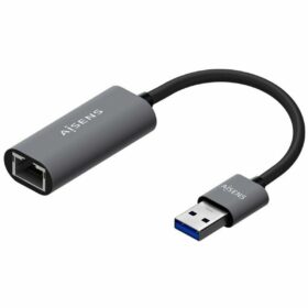 Adattatore USB con Ethernet Aisens A106-0708 Grigio