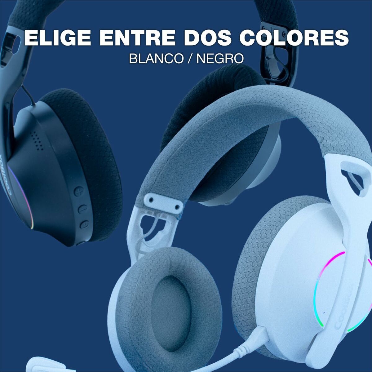 Auricolari con Microfono Gaming CoolBox COO-AUM-WB01-B Nero 8 S55302005_6