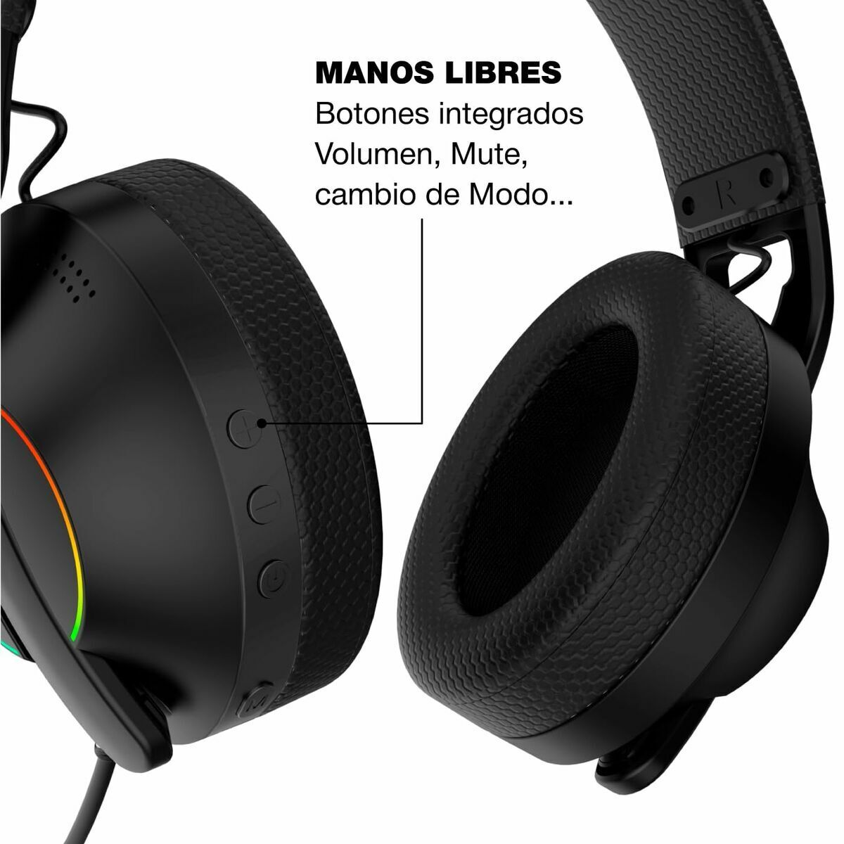 Auricolari con Microfono Gaming CoolBox COO-AUM-WB01-B Nero 10 S55302005_8