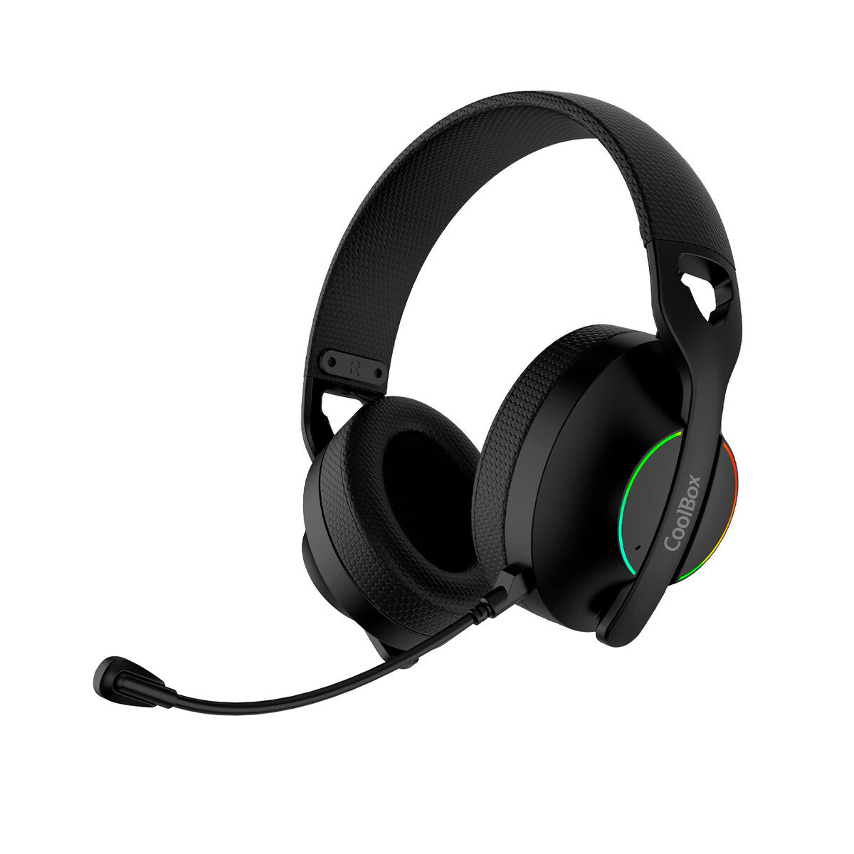 Auricolari con Microfono Gaming CoolBox COO-AUM-WB01-B Nero 2 S55302005_0
