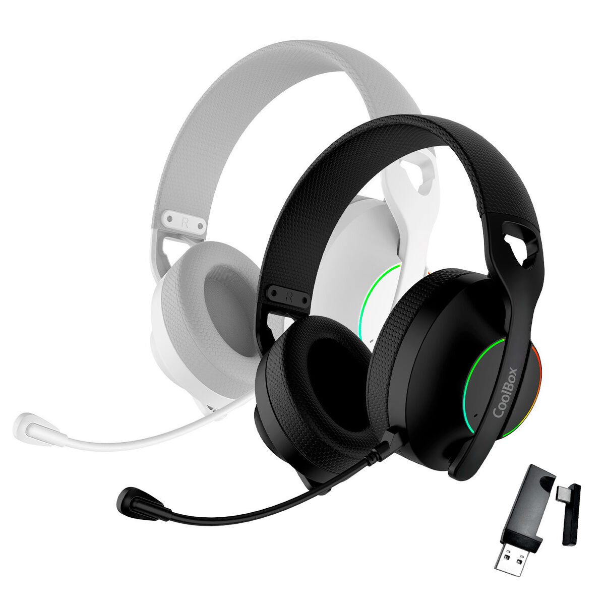 Auricolari con Microfono Gaming CoolBox COO-AUM-WB01-B Nero 14 S55302005_12
