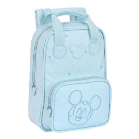 Zaino Scuola Mickey Mouse Clubhouse Azzurro Chiaro 20 x 28 x 8 cm