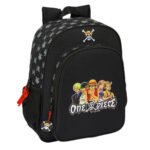 Zaino Scuola One Piece Nero 32 x 38 x 12 cm | Next Solution...