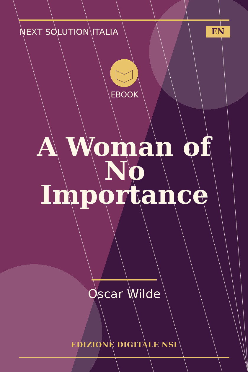 Copertina di A Woman of No Importance