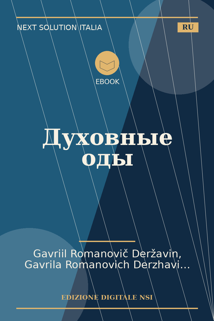 Copertina di Духовные оды