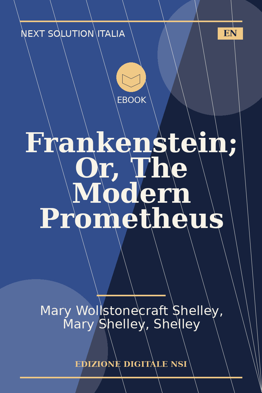 Copertina di Frankenstein; Or, The Modern Prometheus